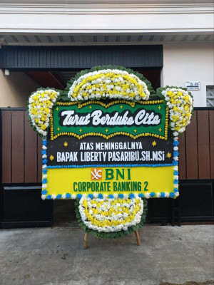 Papan Bunga Duka di Way Gubak