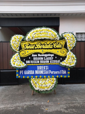 Papan Bunga Duka di Way Gubak