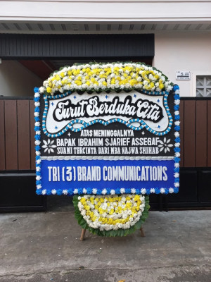 Papan Bunga Duka di Way Gubak